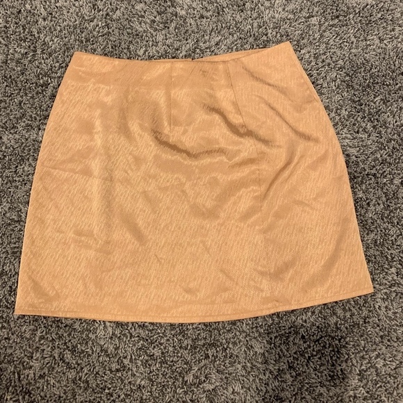 Lost + Wander High Roller Mini Skirt in Sand - Picture 3 of 5